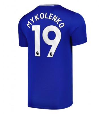 Everton Vitaliy Mykolenko #19 Replika Hjemmebanetrøje 2024-25 Kortærmet